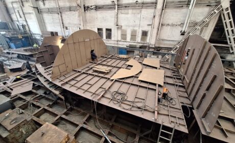 W Stoczni Szczecińskiej „Wulkan” prace idą pełną parą!